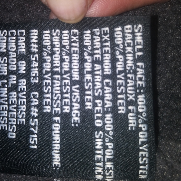 FAB Eco Shearing Look Suede Vest Sz: TP - Picture 8 of 10